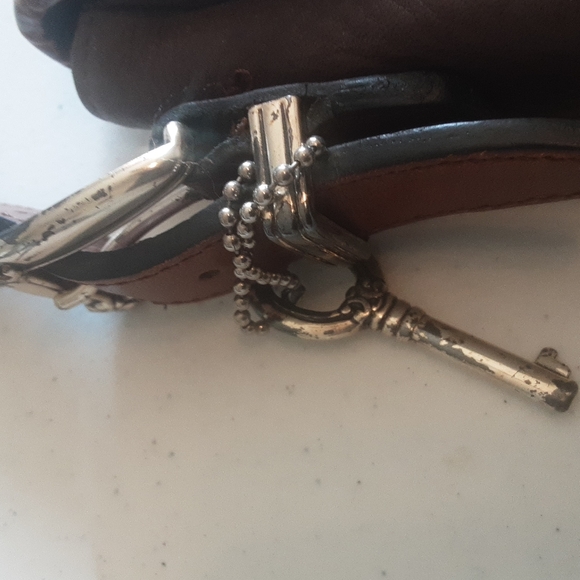 Fossil Brown Leather Shoulder Bag - Picture 6 of 11